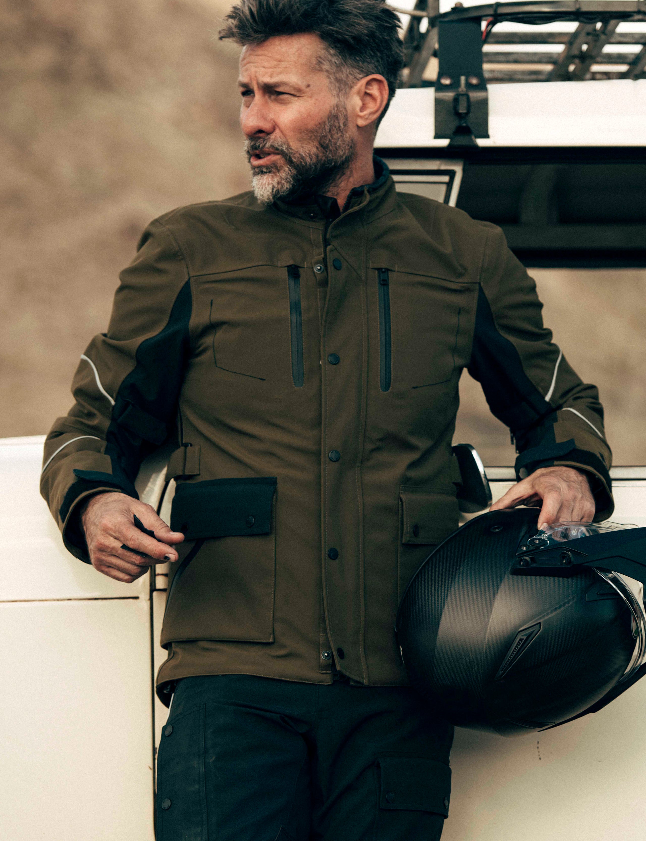 motorcycle jacket for men from Aether Apparel